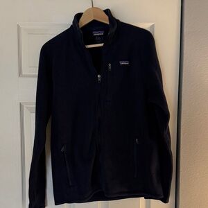 Patagonia Navy Full-Zip Fleece Jacket